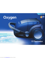 Electrolux Oxygen User Manual