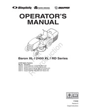 Briggs & Stratton 2609774 Operator's Manual
