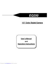 EverFocus Eq250 User's Manual And Operation Instructions