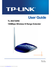 Tp Link TL-WA730RE User Manual