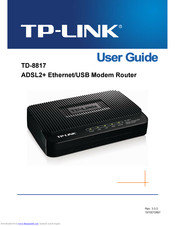 Tp Link TD-8817 User Manual
