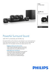 Philips HTB3524 Specifications
