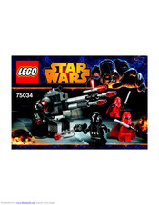 Lego Star wars 75034 Instructions Manual