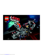 Lego MOVIE 70801 Instructions Manual