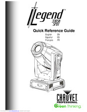 Chauvet Green Thinking Professional Legend 330SR Spot Quick Reference Manual