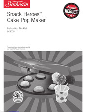 Sunbeam Snack Heroes CC4000 Instruction Booklet