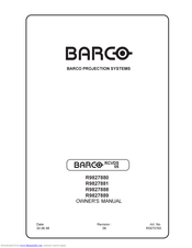 Barco R9827880 Owner's Manual