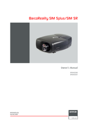 Barco R9040380 Owner's Manual