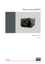 Barco Galaxy WARP R9040320 Owner's Manual