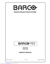 Barco R9001899 Owner's Manual