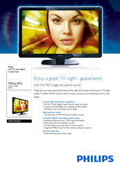 Philips 42PFL3605H Specifications