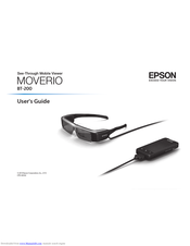 Epson MOVERIO BT-200 User Manual