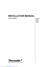 Thermador SGSL Installation Manual