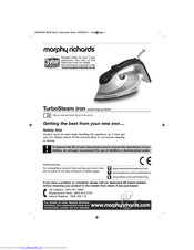 Morphy Richards 40635 Instructions Manual