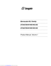 Seagate Barracuda 4XL Product Manual