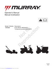 Murray MD2045FC Operator's Manual