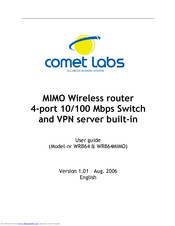 Comet Labs WRB64MIMO User Manual