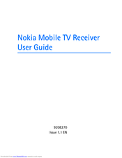 Nokia Mobile TV Receiver User Manual