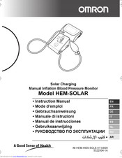 Omron HEM-SOLAR Instruction Manual