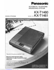 Panasonic Easa-Phone KX-T1460 Operating Instructions Manual