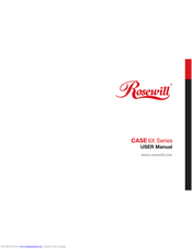 Rosewill 6X series User Manual