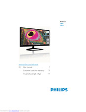 Philips Brilliance 298P4 User Manual