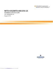 Emerson MITX-440-DVI-2E Installation And Use Manual