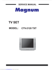 Magnum CTV-2120 TXT Service Manual