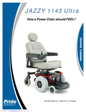 Pride Mobility JAZZY 1143 Ultra Owner's Manual