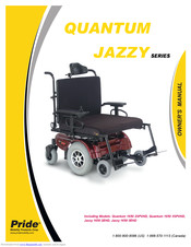 Pride Mobility Quantum Jazzy series Owner's Manual