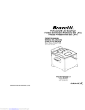 Euro-Pro Bravetti F1100B Owner's Manual