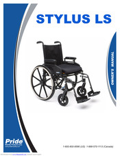Pride STYLUS LS Owner's Manual