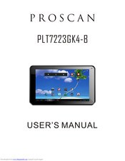 proscan tablet plt7100g troubleshooting