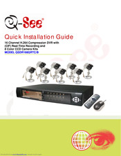 Q-See QSDR16RTC/B Quick Installation Manual