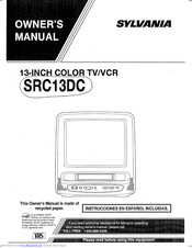 Sylvania SRC13DC Owner's Manual