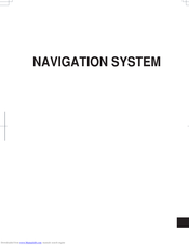 Mazda Navigation System User Manual