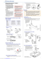 Extron Electronics PS 910C Installation Manual