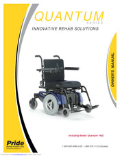 Pride Mobility QUANTUM 1402 Owner's Manual
