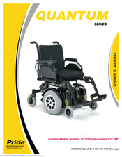 Pride Mobility Quantum 1121 3MP Owner's Manual