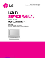 LG RZ-23LZ41 Service Manual