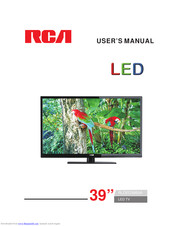 RCA RLDED3950A User Manual