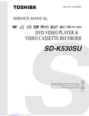Toshiba SD-K530SU Service Manual