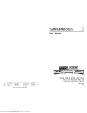 Extron electronics MLS 103 SV User Manual