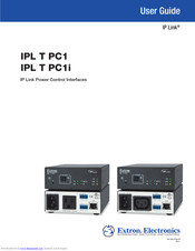 Extron electronics Interface IPL T PC1 User Manual