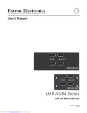Extron electronics USB HUB4 AAP User Manual
