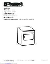 Kenmore C88112 Use & Care Manual