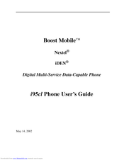 Nextel Boost Mobile i95cl User Manual