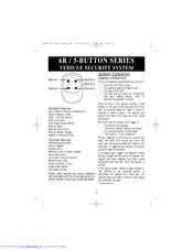 Black Widow 5-BUTTON SERIES Operation Manual