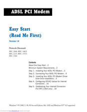 Aztech ADSL USB Modem Easy Start