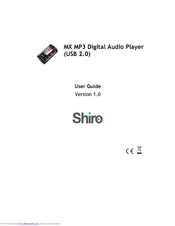 Shiro MX User Manual